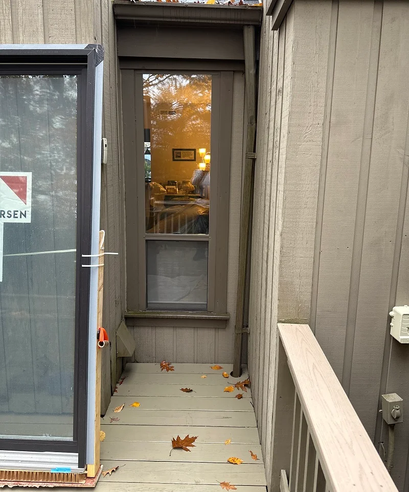 Aluminium single hung window replacement